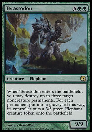 Terastodon (Premium Deck Series: Graveborn) Trading Card