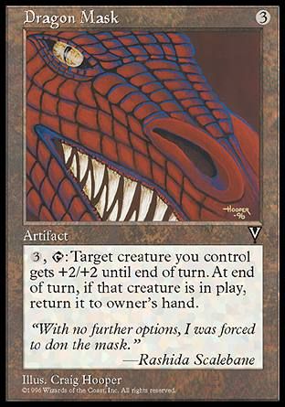 Dragon Mask (Visions) Trading Card