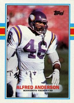 Alfred Anderson 1989 Topps #85 Sports Card