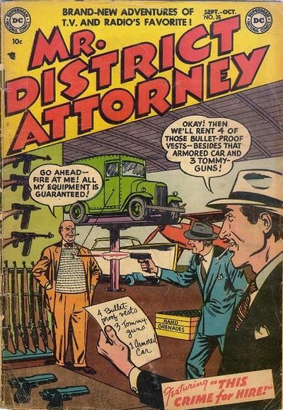 Mr. District Attorney #35 Comic