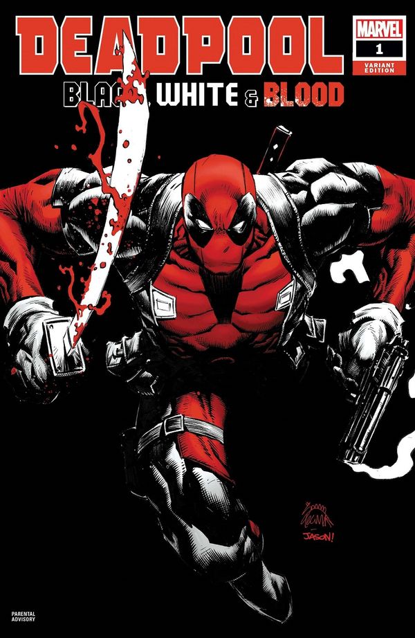 Deadpool: Black, White & Blood #1 (Stegman Variant)