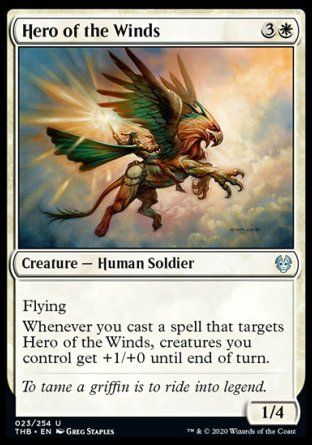 Hero of the Winds (Theros Beyond Death) Trading Card