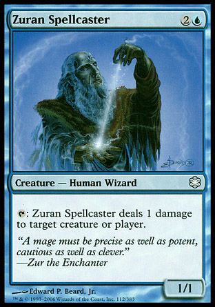 Zuran Spellcaster (Coldsnap Theme Decks) Trading Card