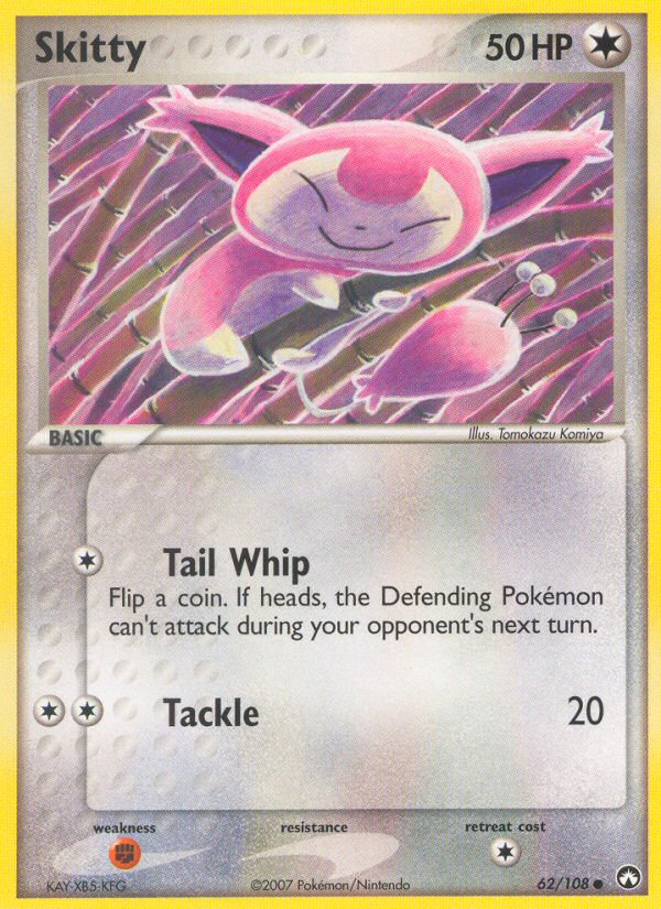 Skitty (62/108) - Power Keepers Pokémon Card