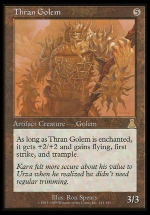 Thran Golem (Urza's Destiny)