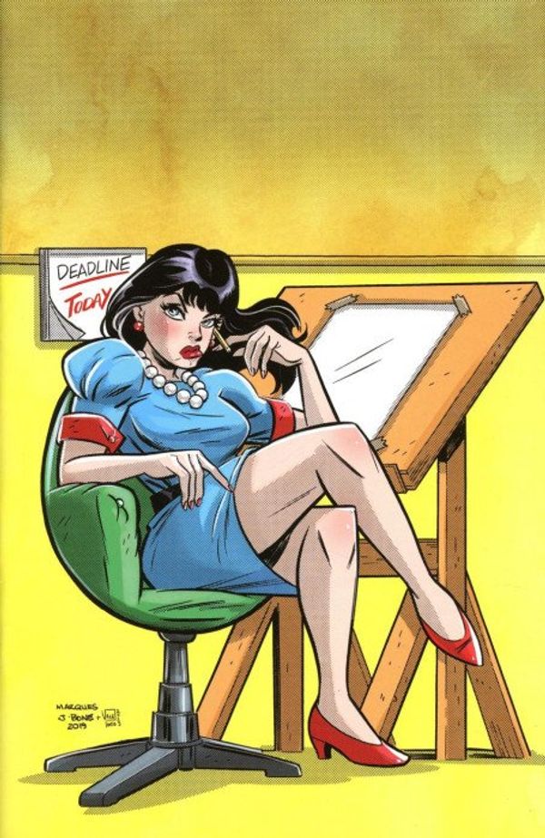 Bettie Page: Unbound #10 (30 Copy Marques Virgin Cover)