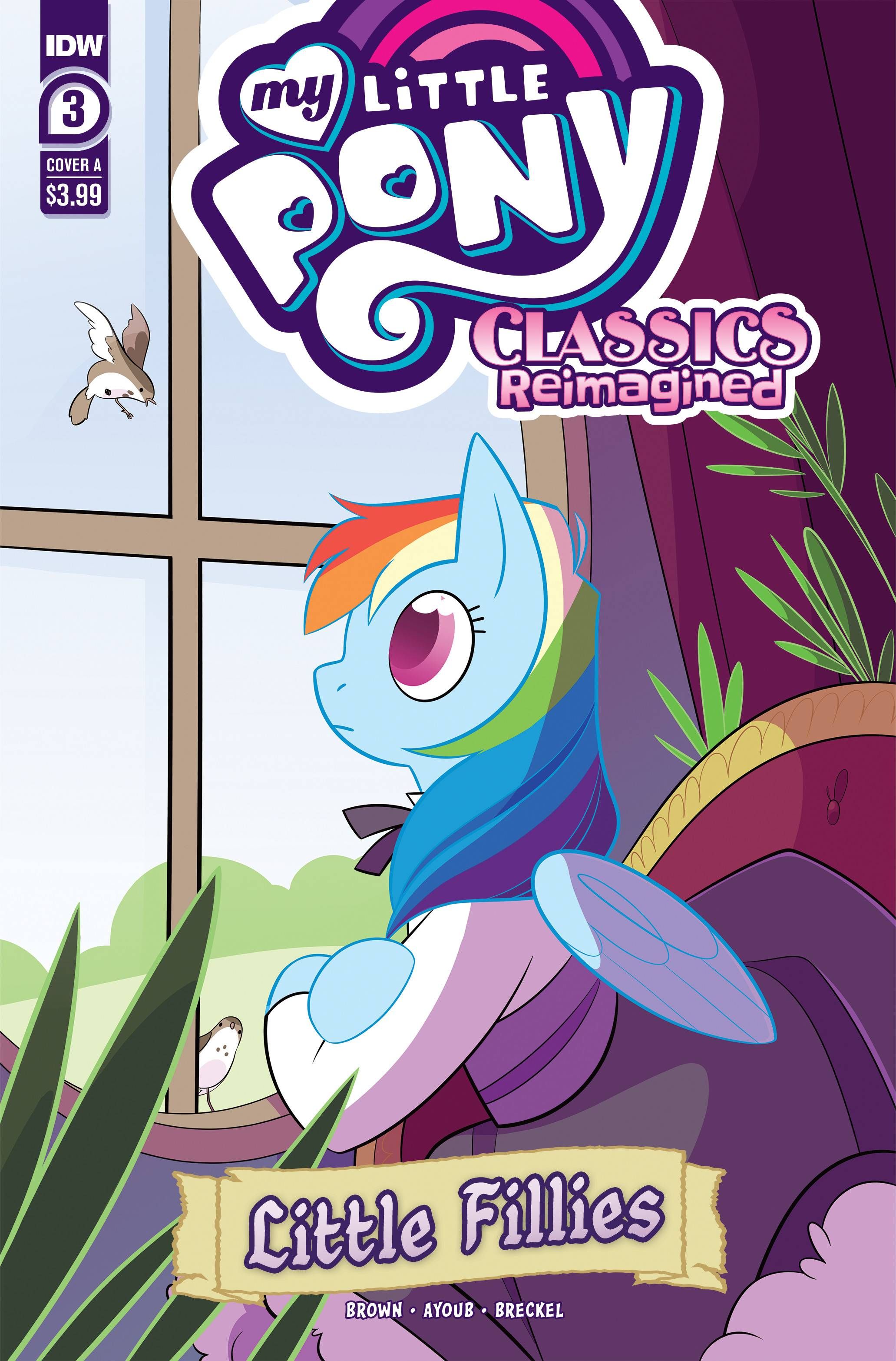 My Little Pony Classics Reimagined: Little Fillies #3 Comic