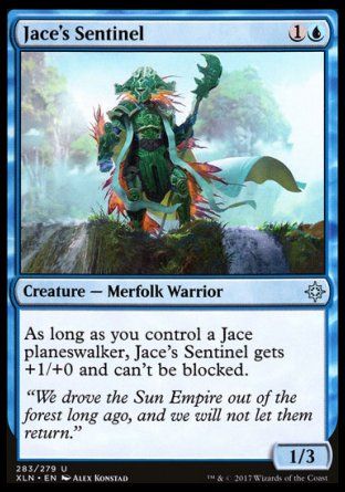 Jace's Sentinel (Ixalan) Trading Card