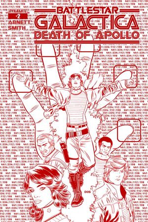 Bsg Death Of Apollo #2 (25 Copy Smith Cylon Cover)