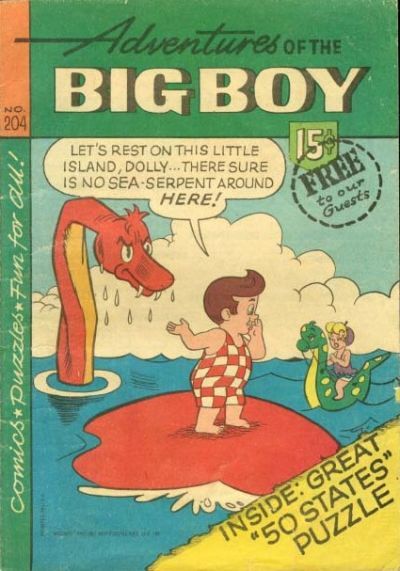 Adventures of Big Boy #204 Comic