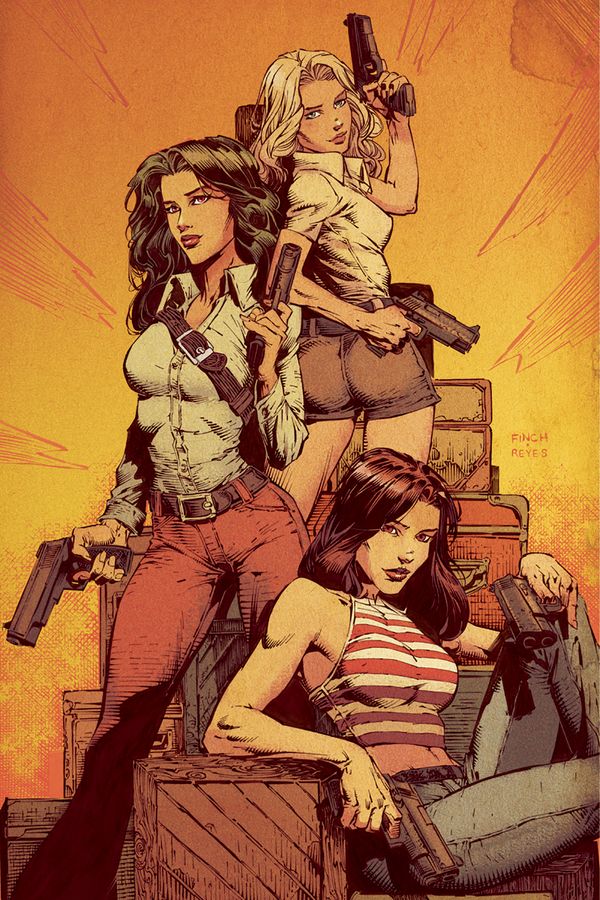 Charlies Angels #1 (Cover D 10 Copy Finch Virgin Cover)