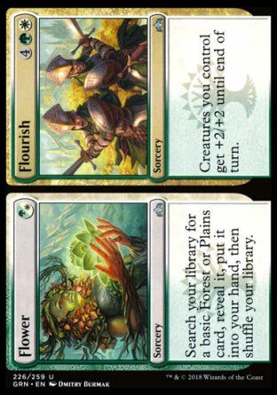 Flower / Flourish (Guilds of Ravnica) Trading Card