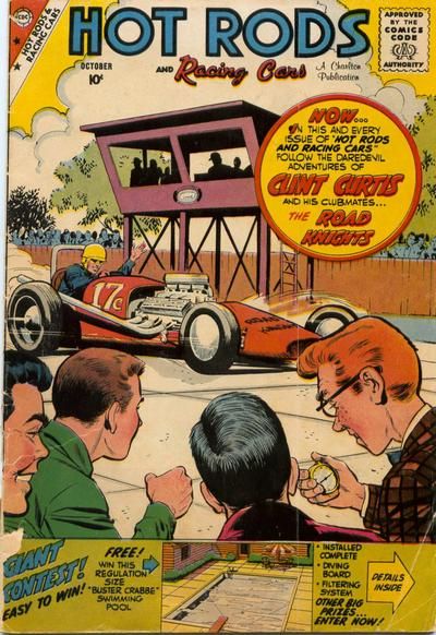 Hot Rods and Racing Cars #42 Comic