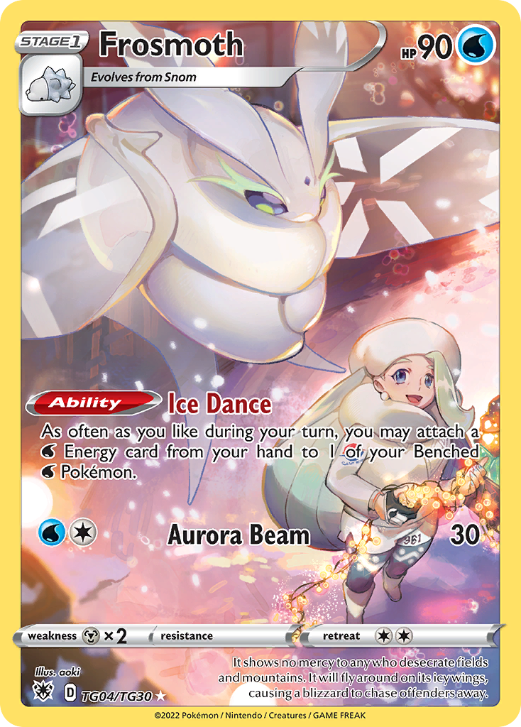 Frosmoth (TG04) - Astral Radiance Trainer Gallery Pokémon Card