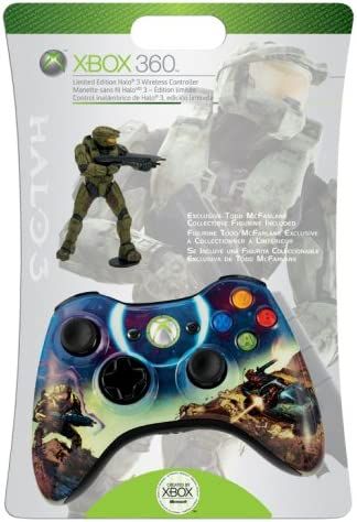 Microsoft Xbox 360 Controller [Halo 3 Edition w/Spartan Figure] Video Game