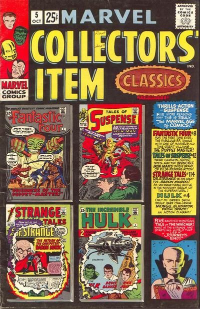 Marvel Collectors' Item Classics #5 Comic