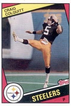 Craig Colquitt 1984 Topps #163 Sports Card