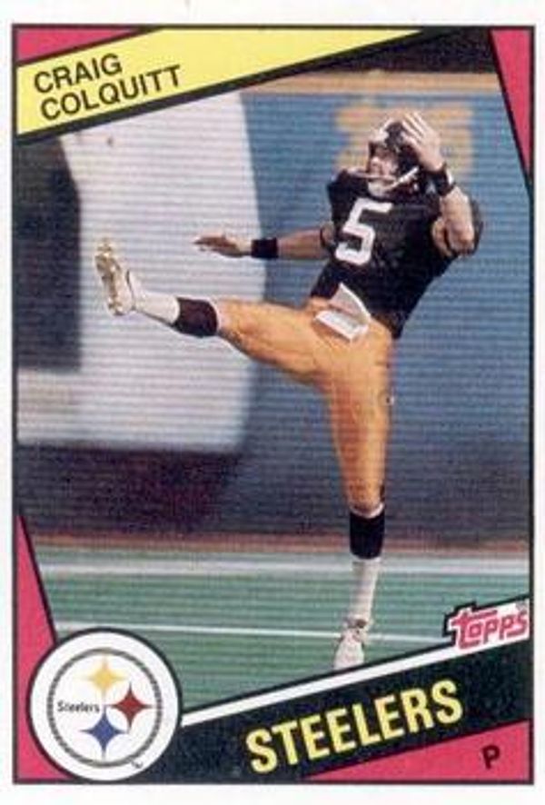 Craig Colquitt 1984 Topps #163