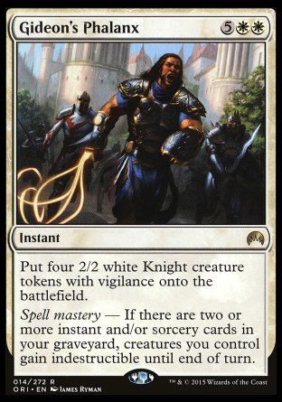 Gideon's Phalanx (Magic Origins) Trading Card