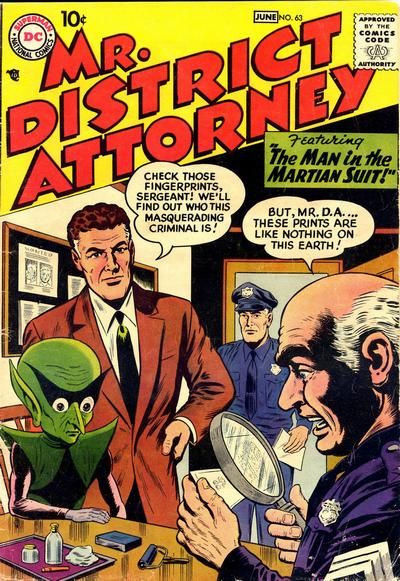 Mr. District Attorney #63 Comic
