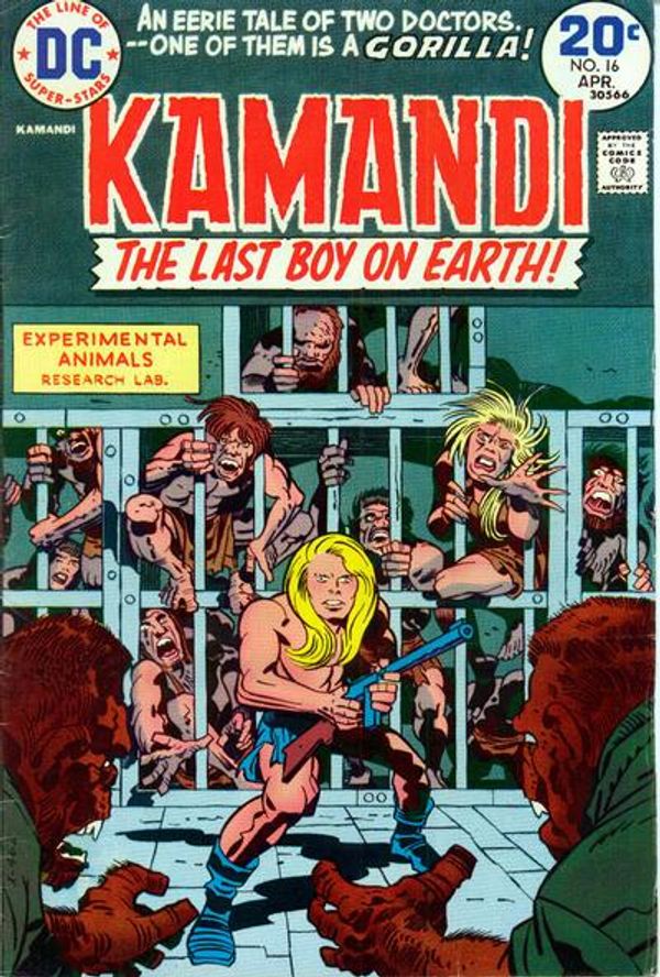 Kamandi, The Last Boy On Earth #16