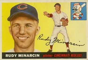 Rudy Minarcin 1955 Topps #174 Sports Card