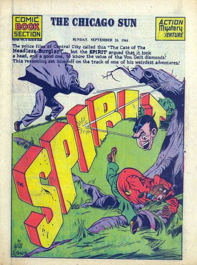 Spirit Section #9/24/1944 Comic