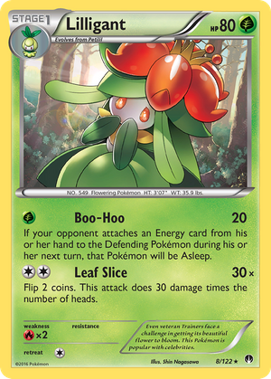 Lilligant (8/122) - BREAKpoint