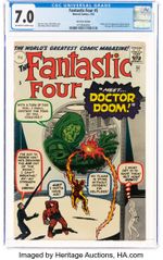 Fantastic Four #5 (U.K. Price Variant)