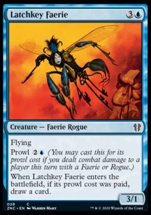 Latchkey Faerie (Zendikar Rising Commander Decks)