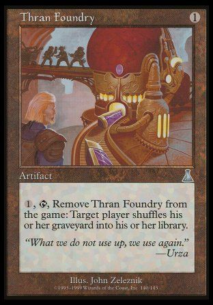 Thran Foundry (Urza's Destiny) Trading Card