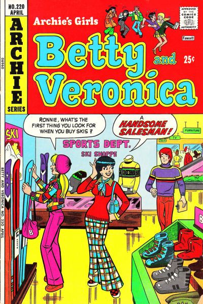 Archie's Girls Betty and Veronica #220 Comic