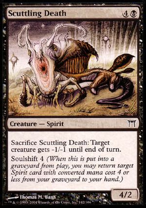 Scuttling Death (Champions of Kamigawa)