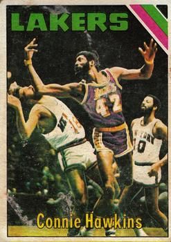 Connie Hawkins 1975 Topps #195 Sports Card