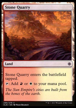 Stone Quarry (Ixalan) Trading Card