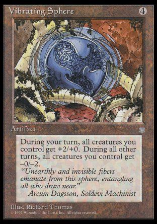 Vibrating Sphere (Ice Age) Trading Card