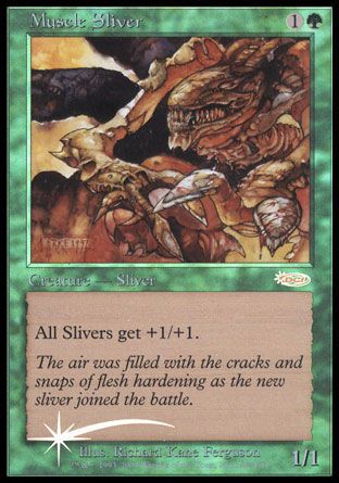 Muscle Sliver (FNM Promos) Trading Card