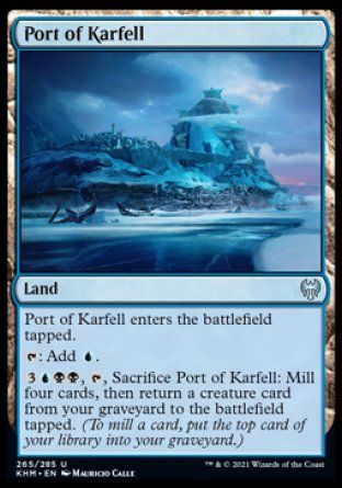 Port of Karfell (Kaldheim) Trading Card