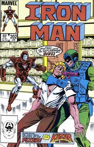 Iron Man #202 Comic