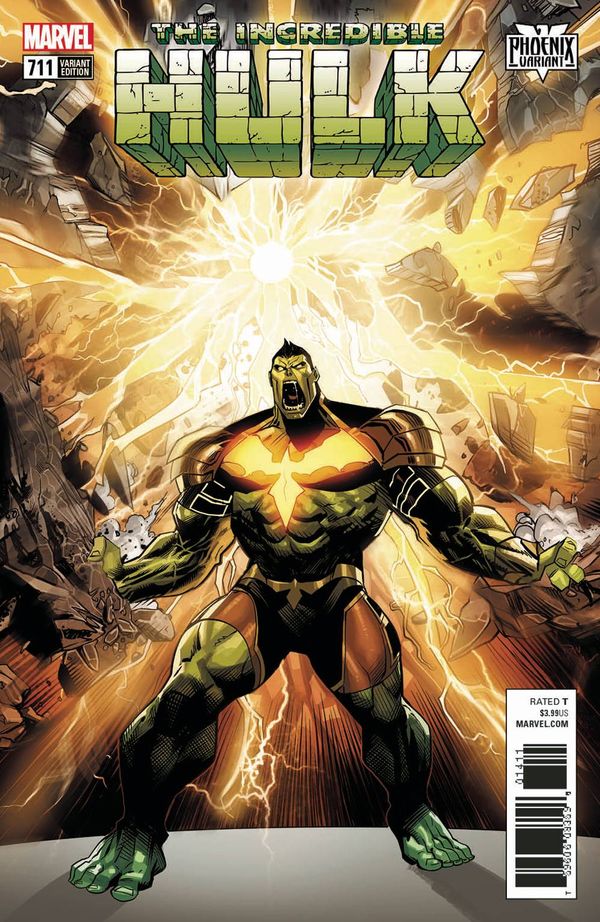 The Incredible Hulk #711 (Mora Phoenix Variant Leg)