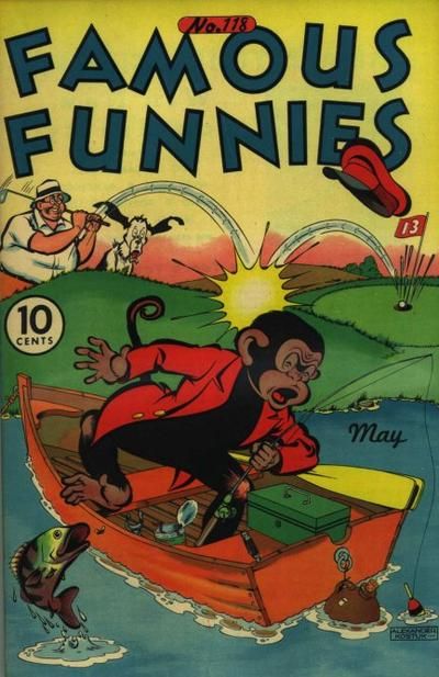 Famous Funnies #118 Comic