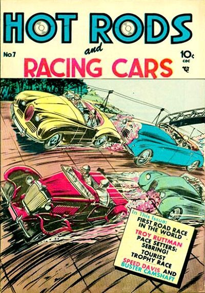 Hot Rods and Racing Cars #7 Comic
