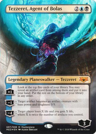 Tezzeret, Agent of Bolas (Guilds of Ravnica - Mythic Edition) Trading Card