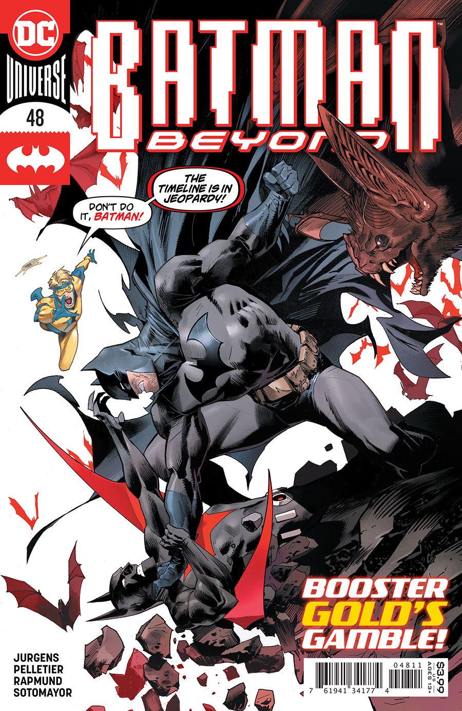 2020 1ST PRINTING FRANCIS MANAPUL VARIANT COVER DC UNIVERSE BATMAN BEYOND #47 