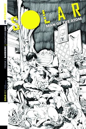 Solar, Man of the Atom #9 (25 Copy Lau B&amp;w Cover)