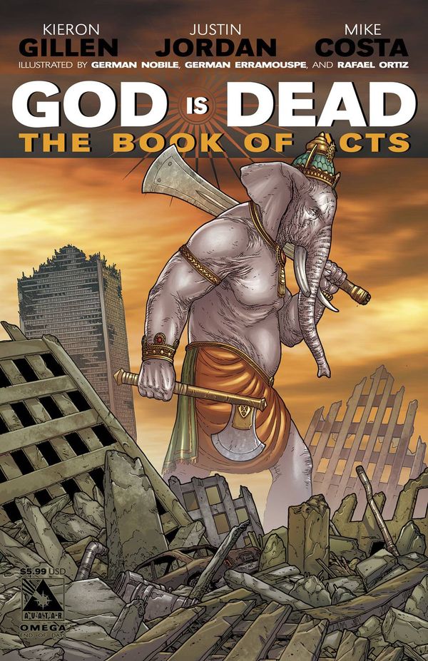 God Is Dead Book Of Acts Omega #2 (End Of Days Cover)