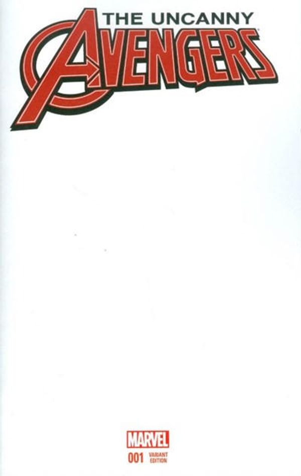 Uncanny Avengers #1 (Blank Variant)