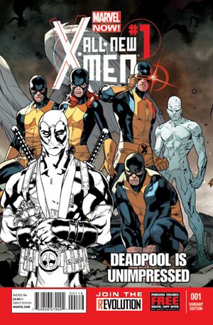 All New X-men #1 (Deadpool Sketch Cover)
