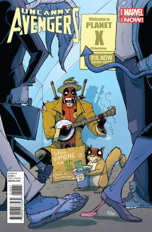 Uncanny Avengers #18.NOW (Gullory Deadpool Var)