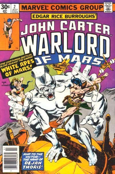 John Carter Warlord of Mars #2 Comic